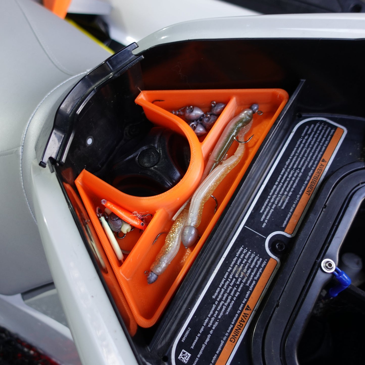 NEW DESIGN -- Tackle pod for the SeaDoo FishPro/Explorer Pro/Apex/GTX ST3 Hull