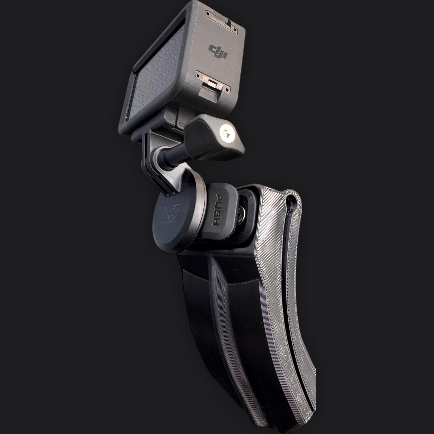 Montaje Quadlock -- Parabrisas ST3 Hull