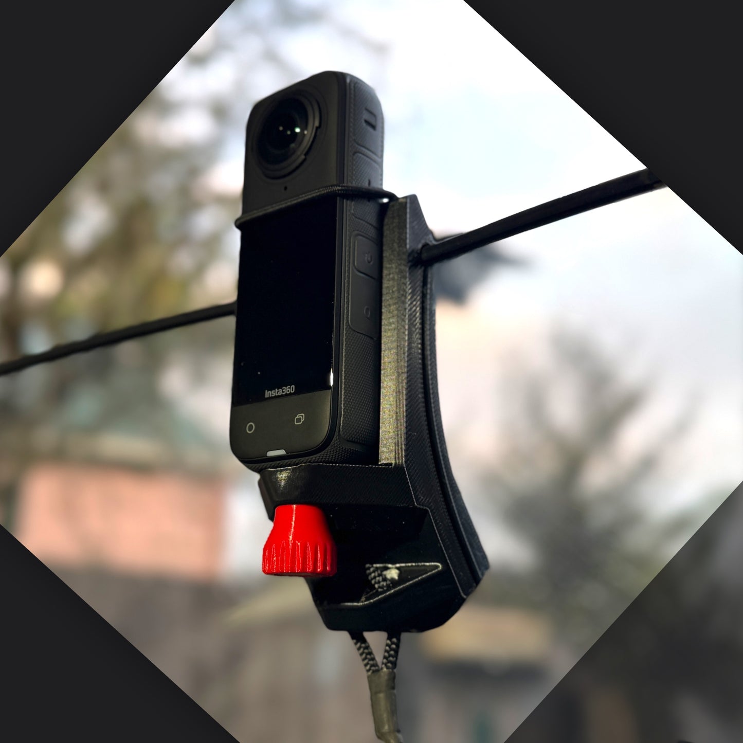 Montaje Quadlock -- Parabrisas ST3 Hull