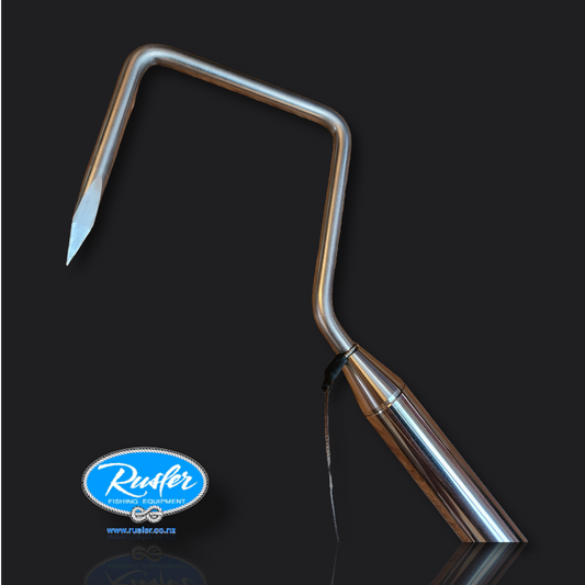 Rusler Fishing Stainless Steel Gaff 8mm - 400mm s/s handle