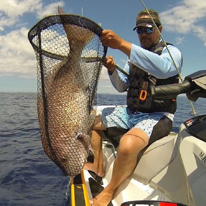 Rusler's all stainless steel JetSki Net