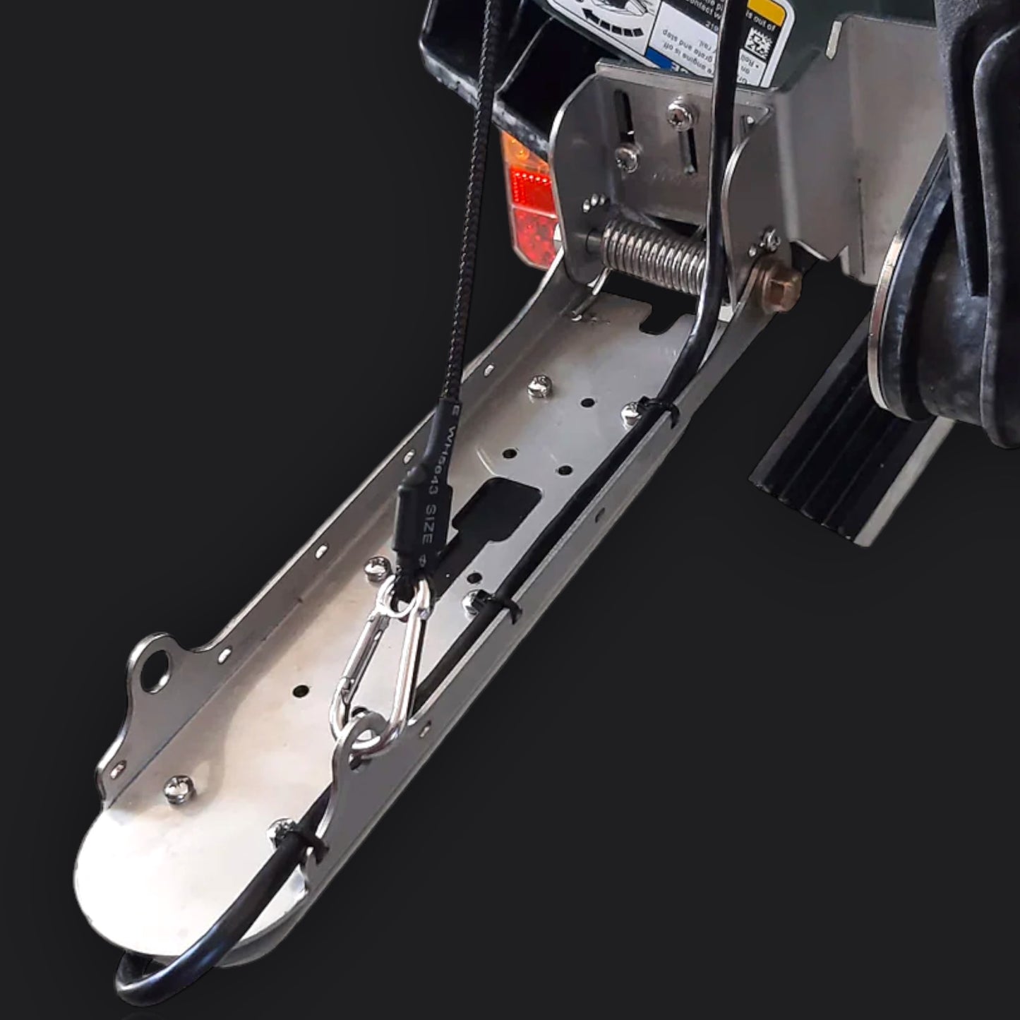 Soporte de transductor para placa de navegación Seadoo Fish Pro/GTX/soporte inferior: transductores Garmin