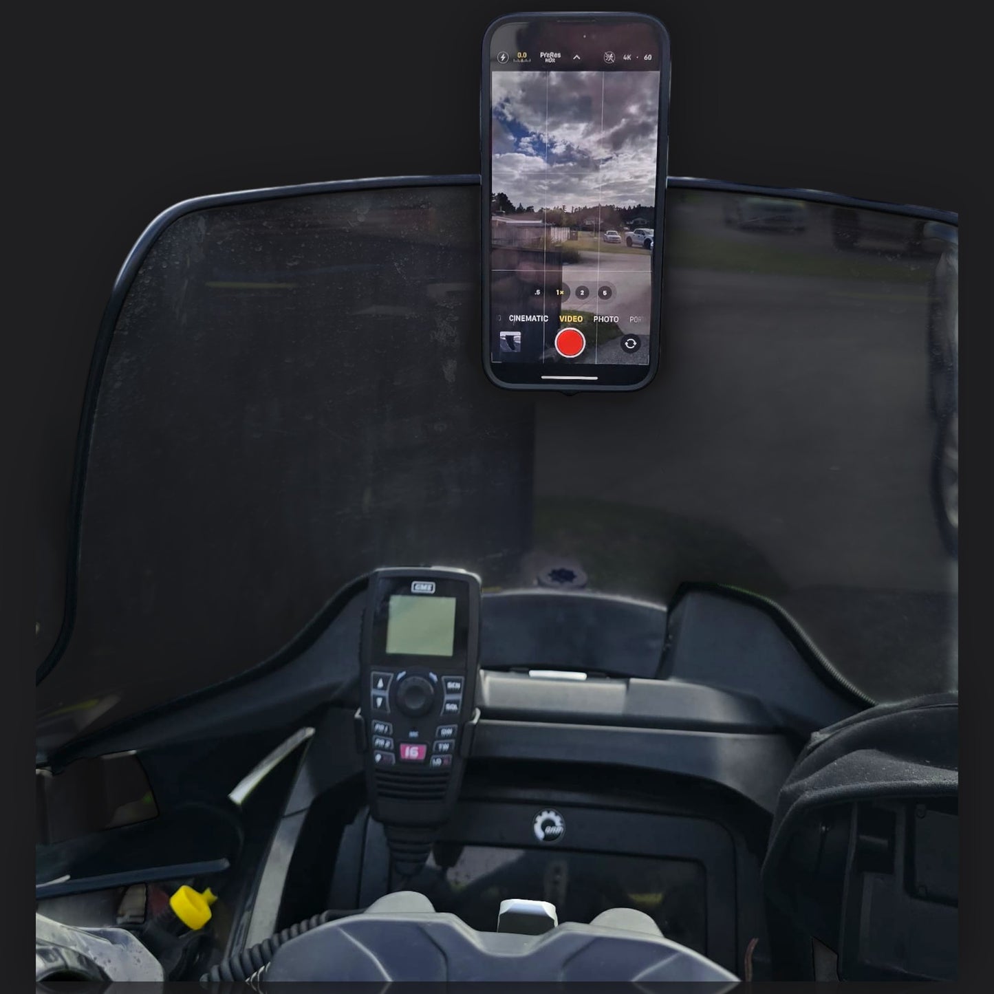 Quadlock Windscreen Mount ST3 Hull - FishPro/GTX/WakePro