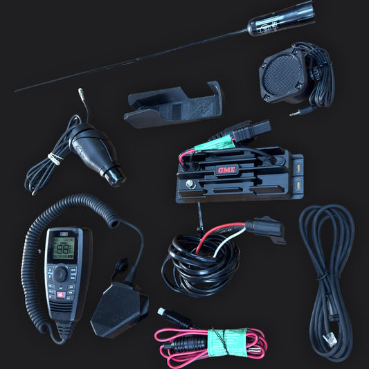 Installation KIT -- GME GX750 BLACK BOX VHF MARINE RADIO ST3 FishPro/Explorer Pro