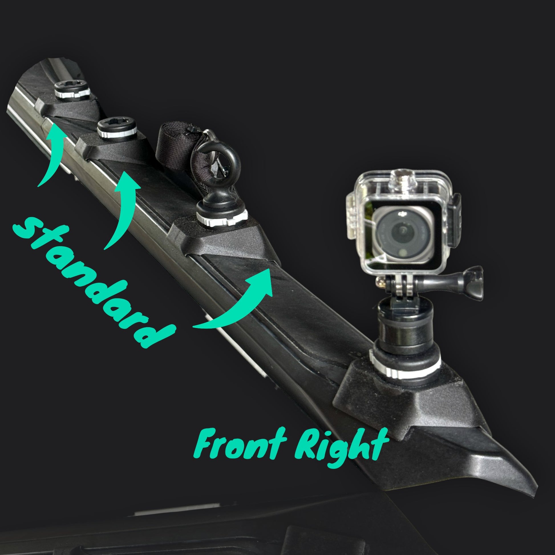 anchorman.nz RAILBLAZA MiniPort Gunnel Mount ST3 FishPro/ExplorerPro - Anchorman