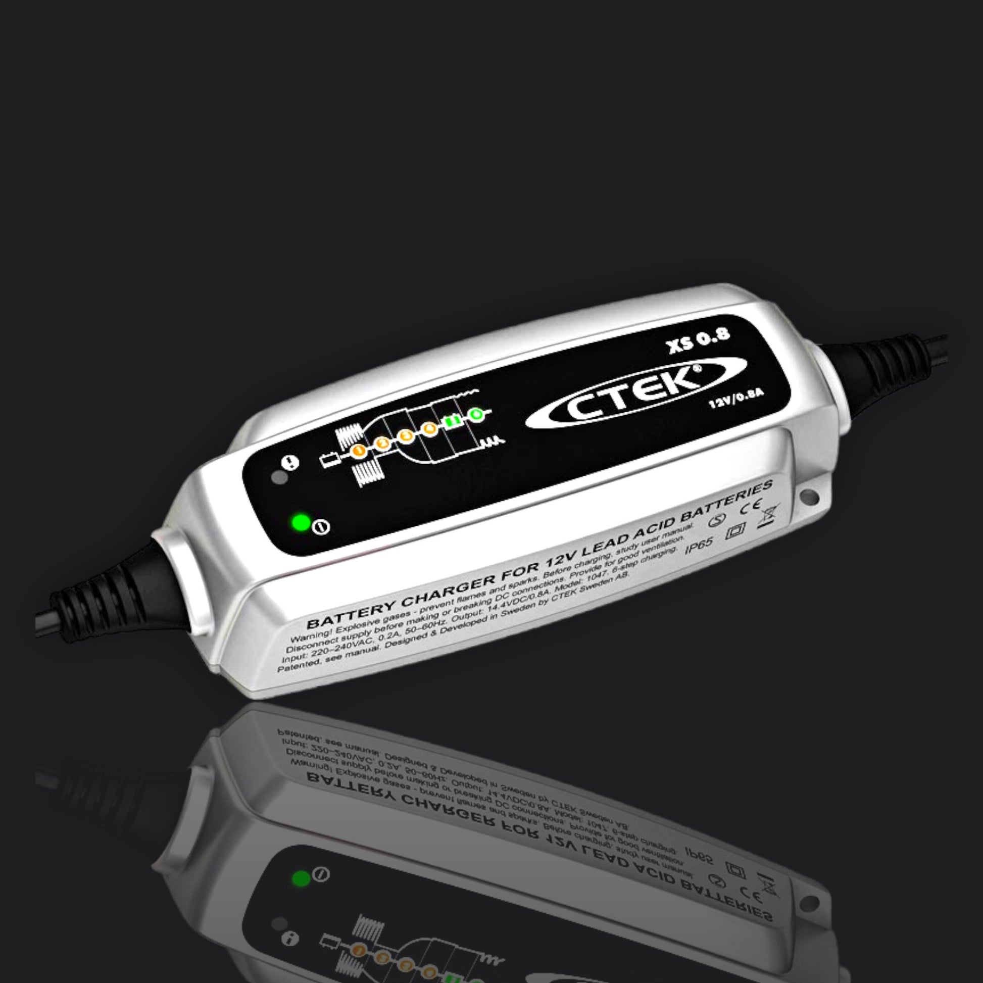 CTEK XS 0.8 12V 0.8A 6 - Stage Battery Charger - Anchorman