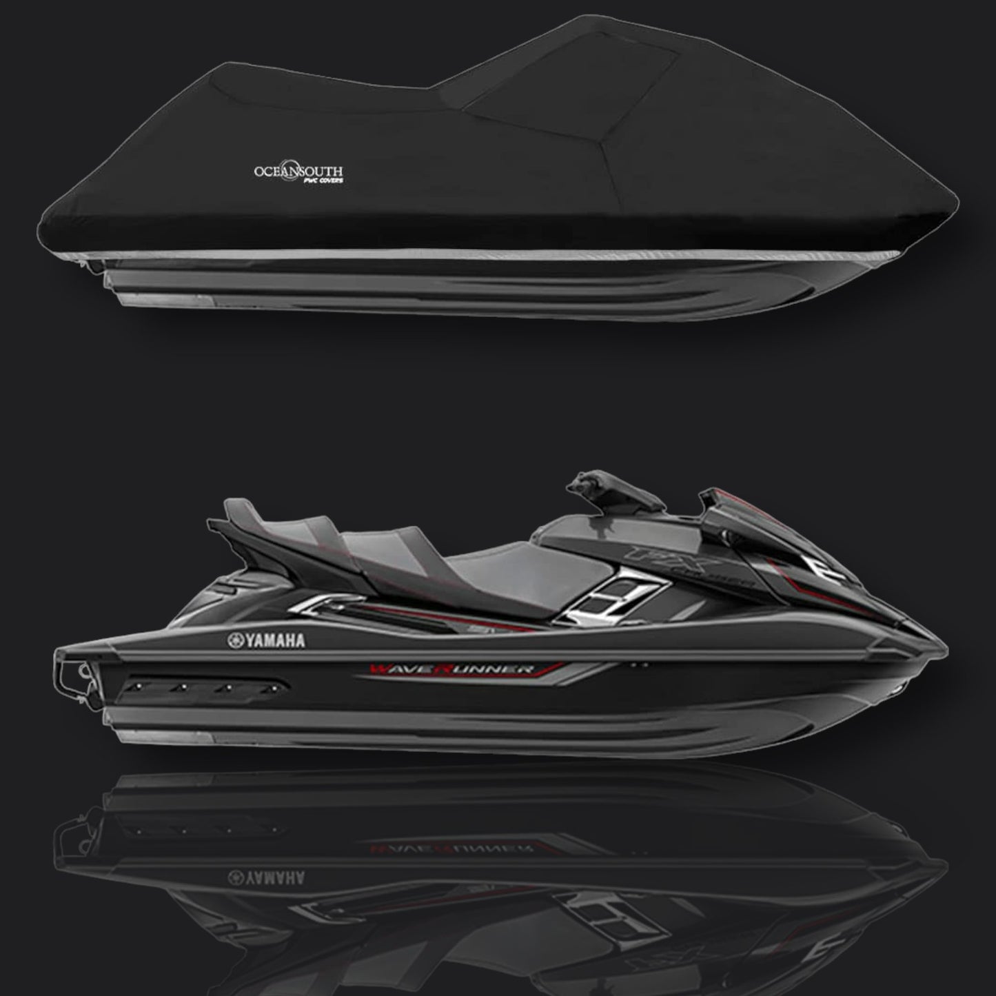 Custom fit Jet Ski Covers for Seadoo and Yamaha - Anchorman