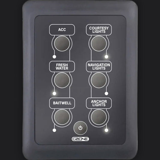 CZONE 6 WAY WATERPROOF KEYPAD - Anchorman