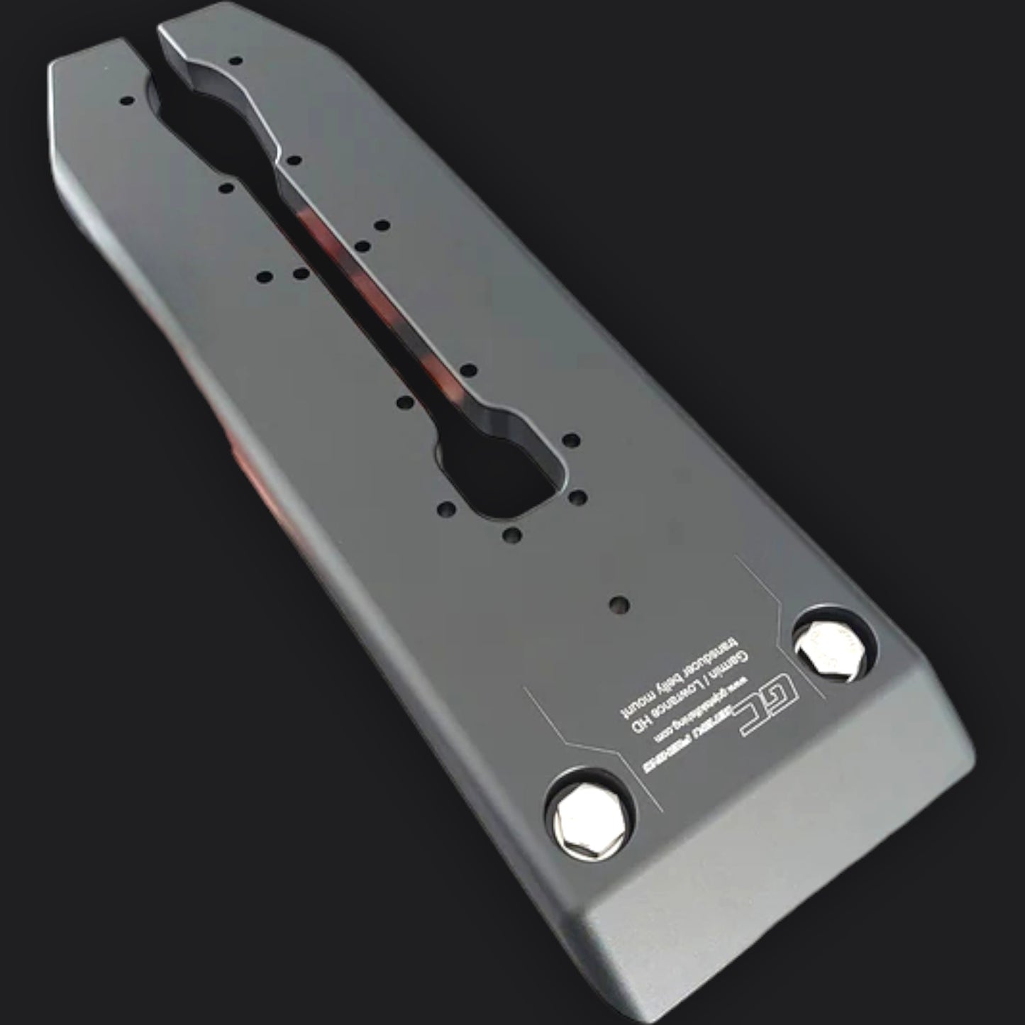 Seadoo Fish Pro / GTX ride plate transducer mount / belly mount -- Garmin Transducers